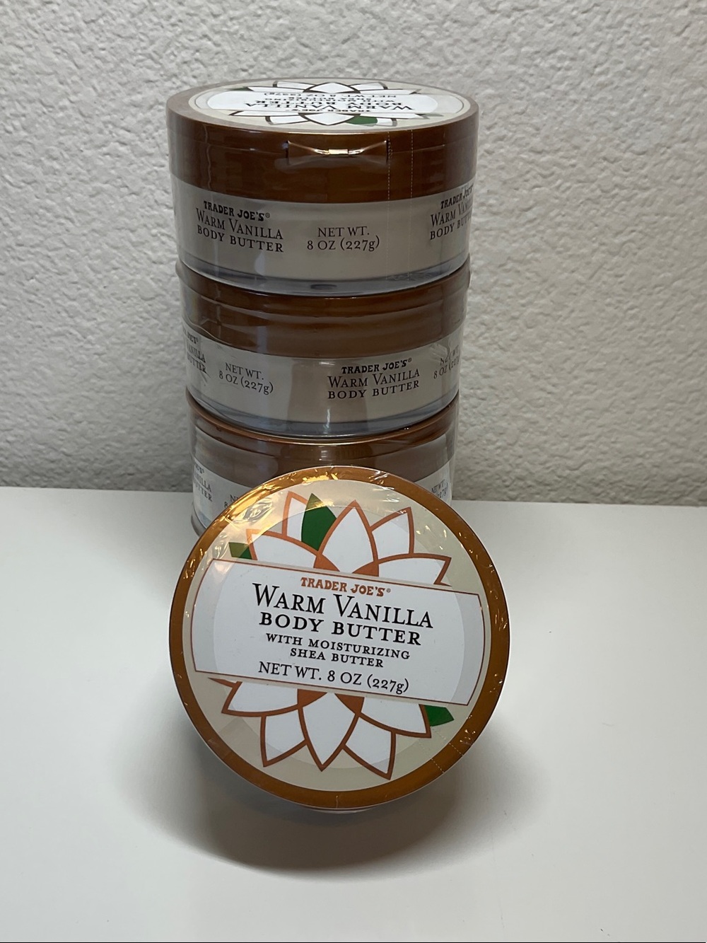 Trader Joe’s Warm Vanilla Body Butter Sealed Set of 5